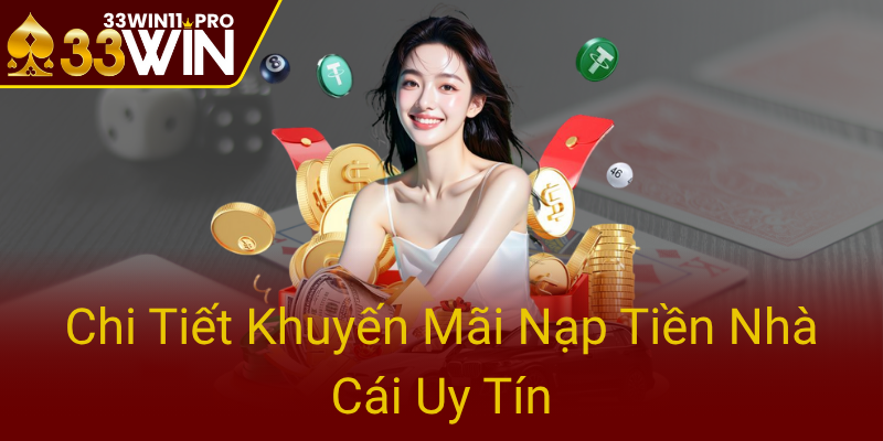 Chính Sách Khuyến Mãi 33WIN - Cơ Hội Vàng Để Gia Tăng Thưởng Tại Nhà Cái Cá Cược Online 2 Chi Tiet Khuyen Mai Nap Tien Nha Cai Uy Tin0